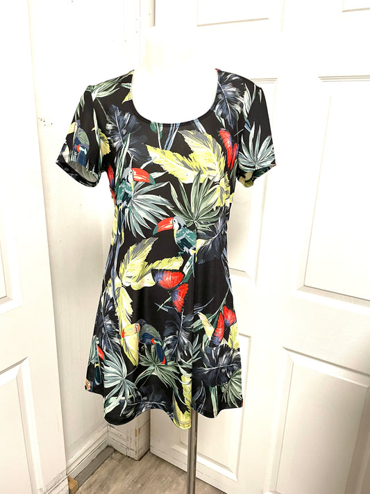 Tunique Tropique Vert - Luc Fontaine