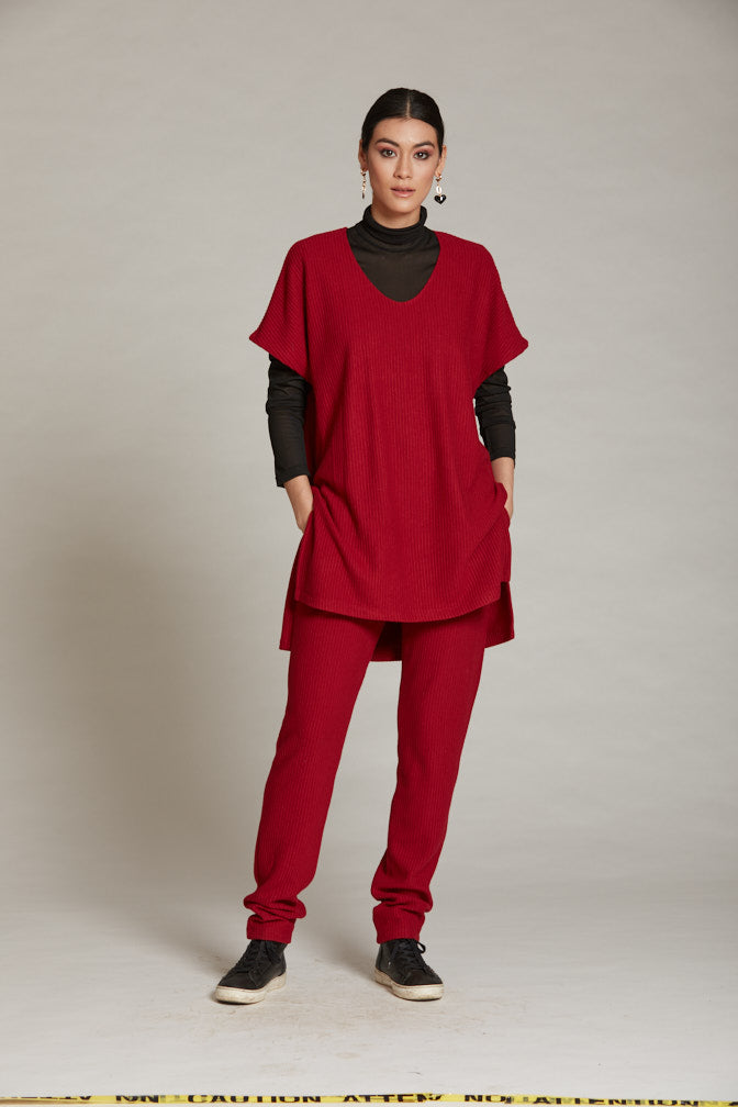 Smock Lovable Red - Luc Fontaine