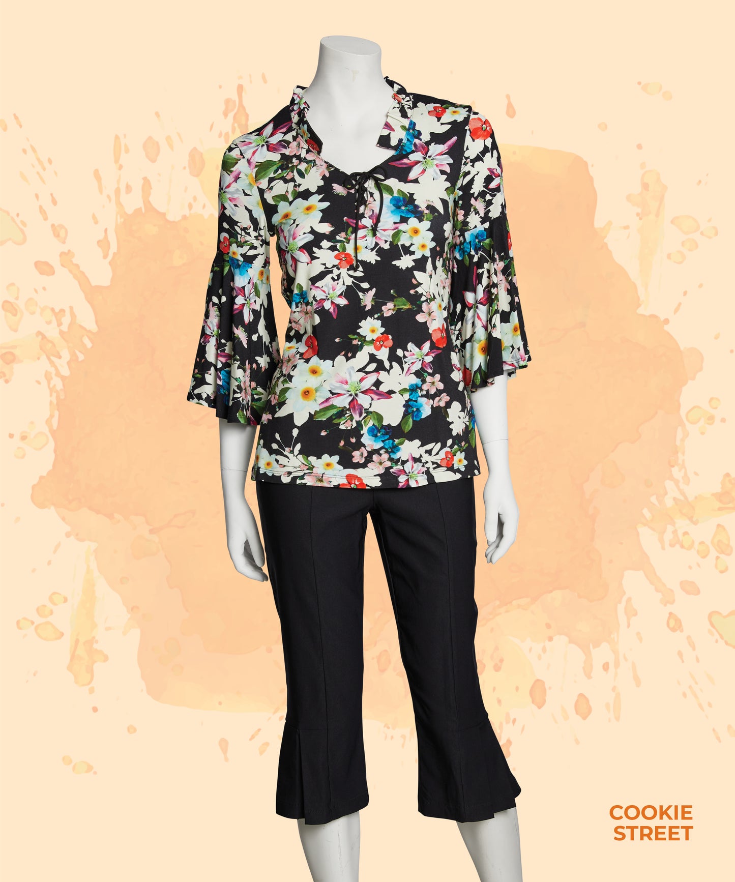 Capri Street - Noir - Luc Fontaine