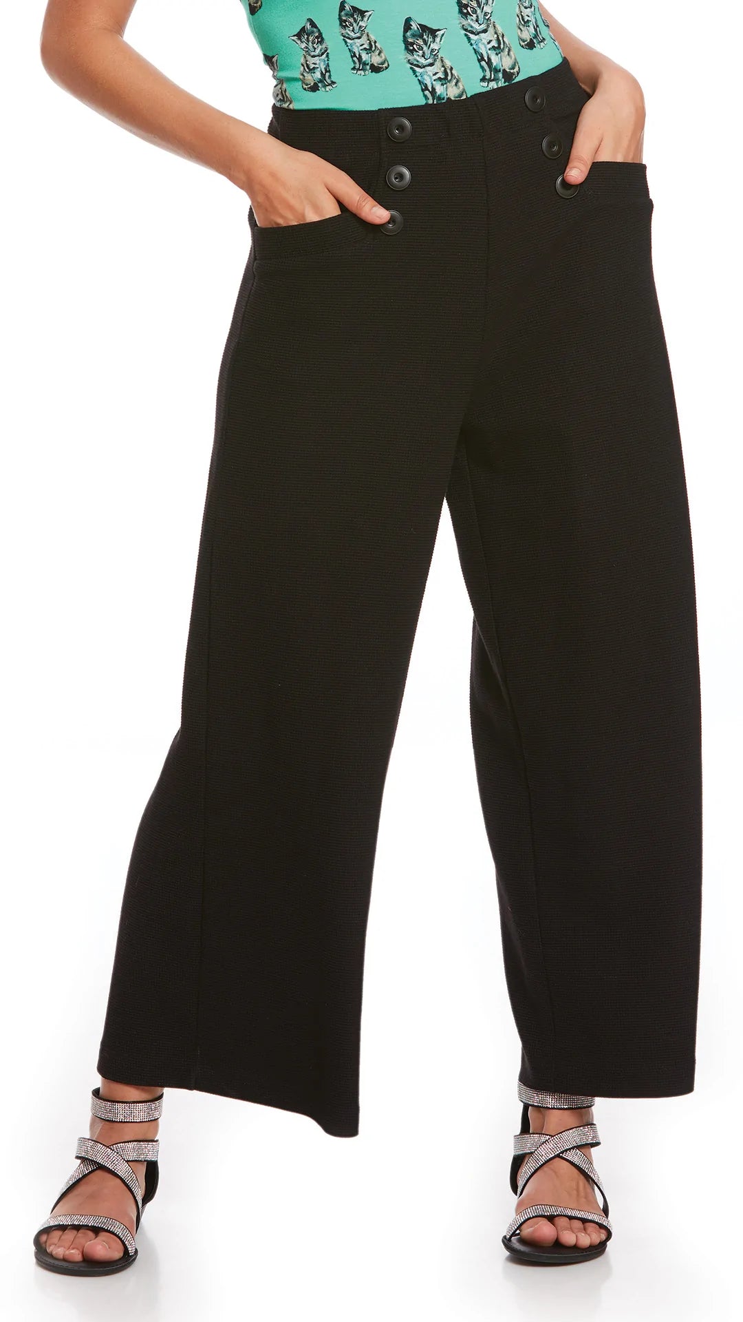 Pantalon Bursa - Noir - Luc Fontaine