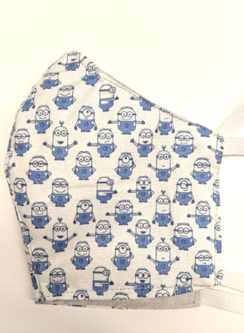 Blanc & Minions bleus