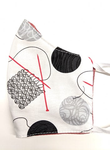 Blanc & tricot de laine