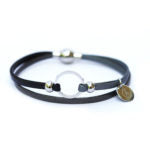 Bracelet mini Lara - Bleu Classique - Cré'art