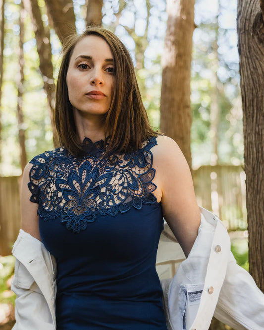 Camisole Teri 5501 - marine - Arianne