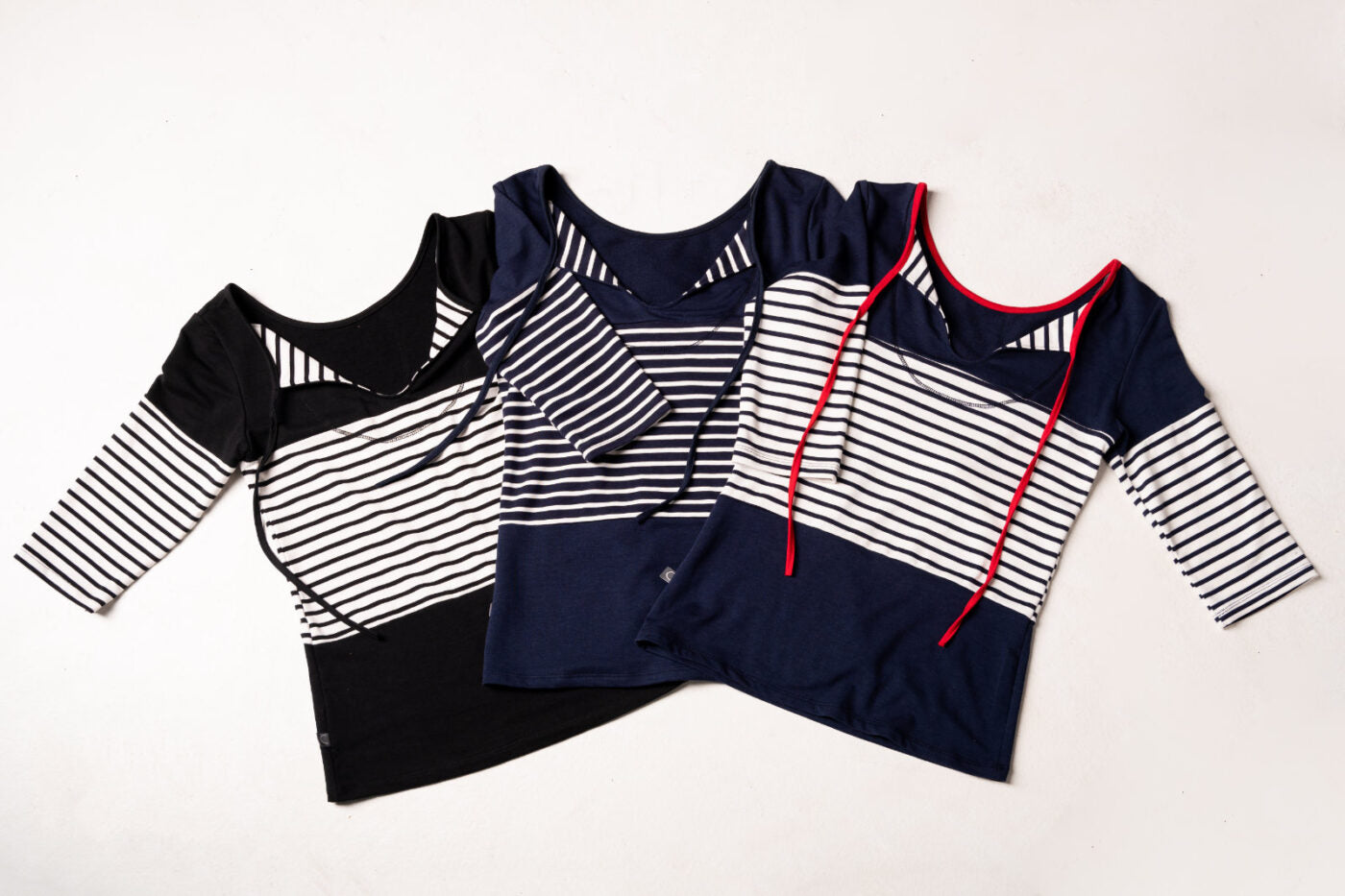 Chandail Eva Marine et Rouge - MarieC