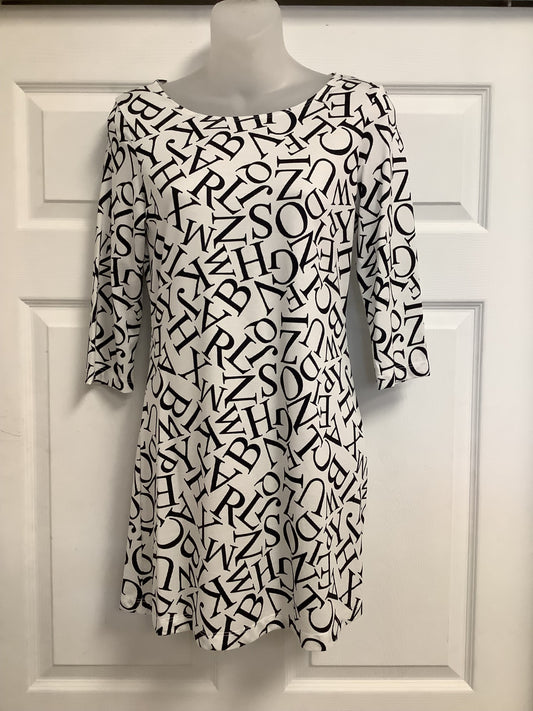 Tunique Alphabet blanche - Luc Fontaine