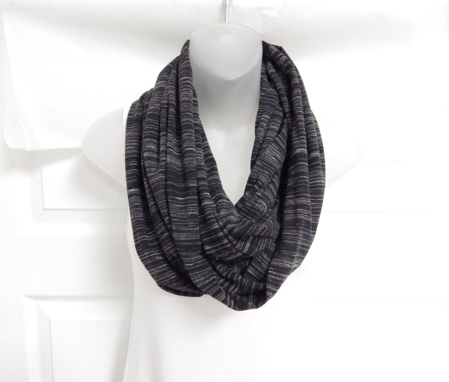 Foulard Baluchon rayures noires