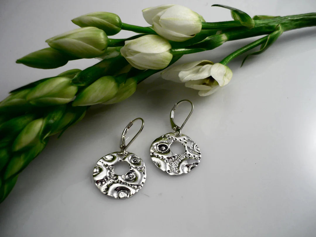 Boucles d'oreilles Dollars de sable - Marie-Ève Bordeleau