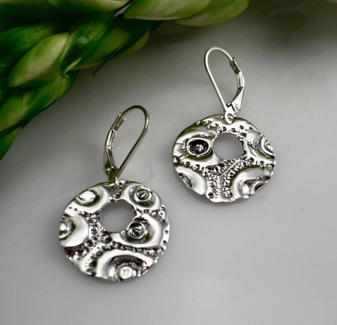 Boucles d'oreilles Dollars de sable - Marie-Ève Bordeleau