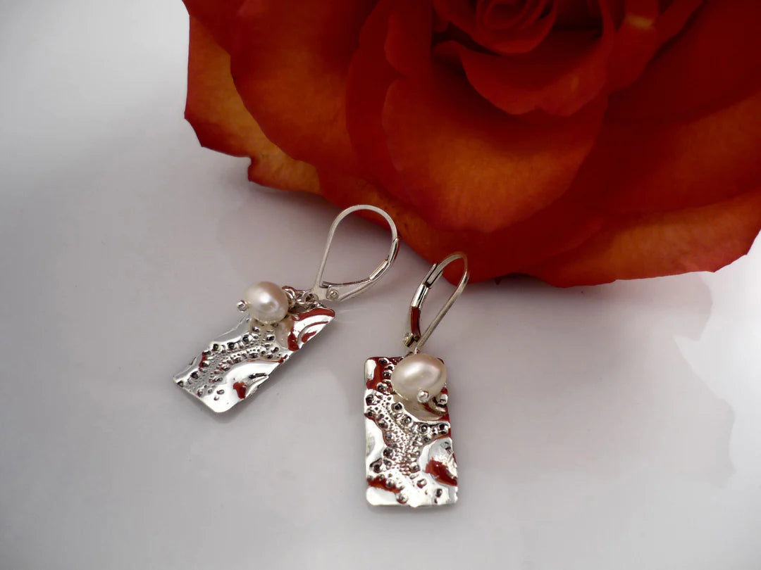 Boucles d'oreilles - Classique perlé - Marie-Ève Bordeleau