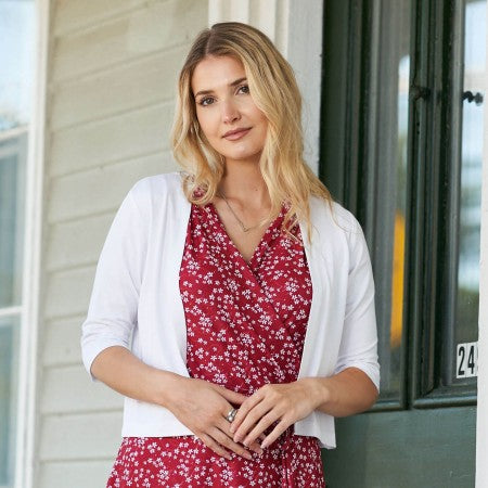 Boléro Salvador Blanc