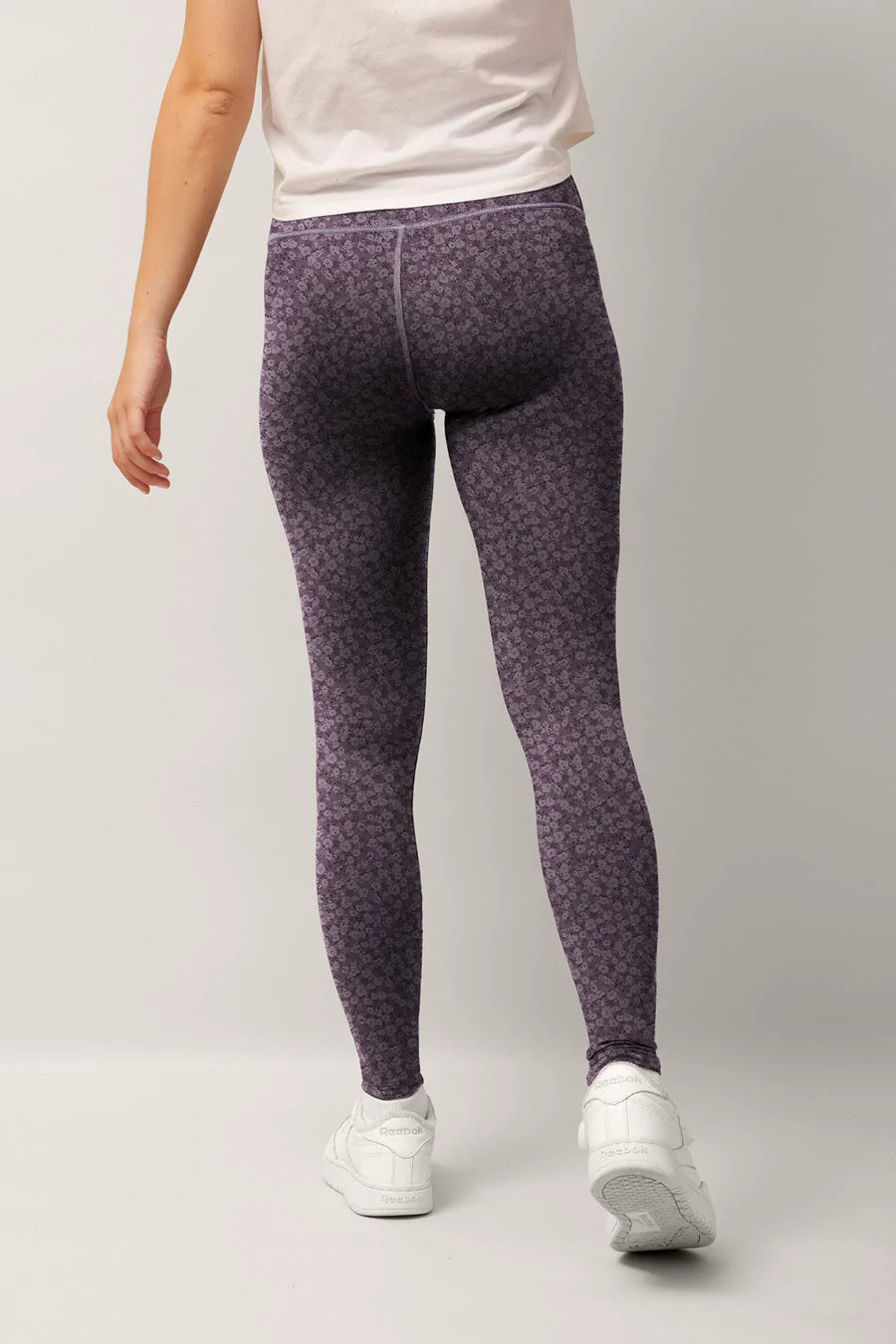 Legging Oh si doux ! - Fleur de givre - Rose Buddha
