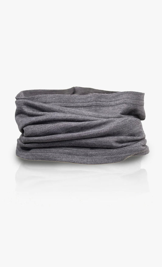 Cache-cou gris chiné- Bonnetier