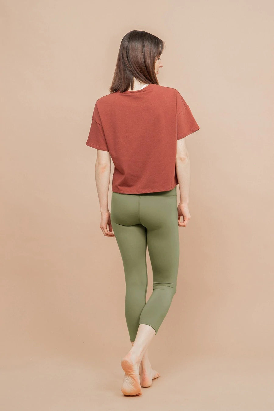 Capri Muse Taille Haute - Herbe de Mer - Rose Budha