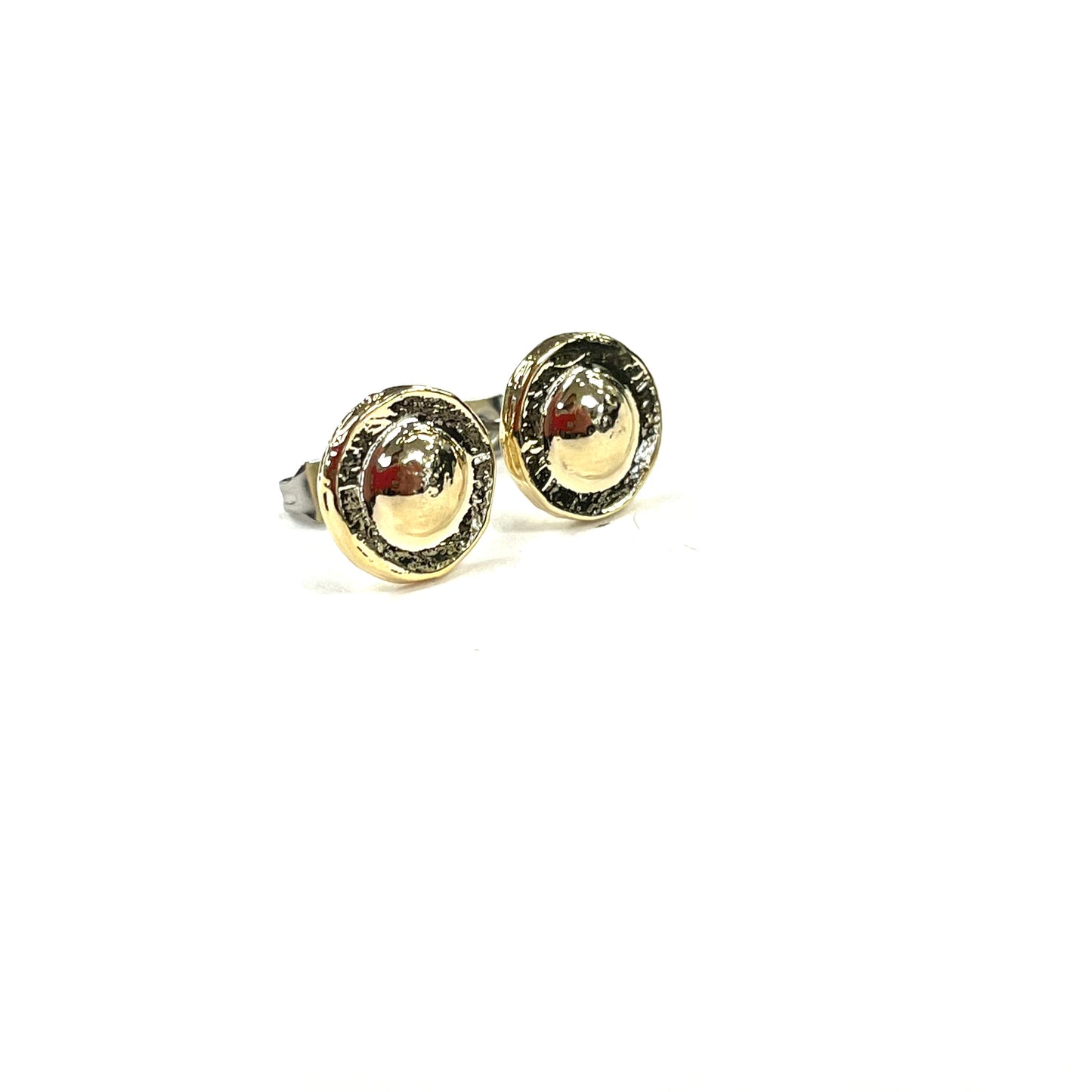 Saturn 10mm Earrings - Red Jewelry