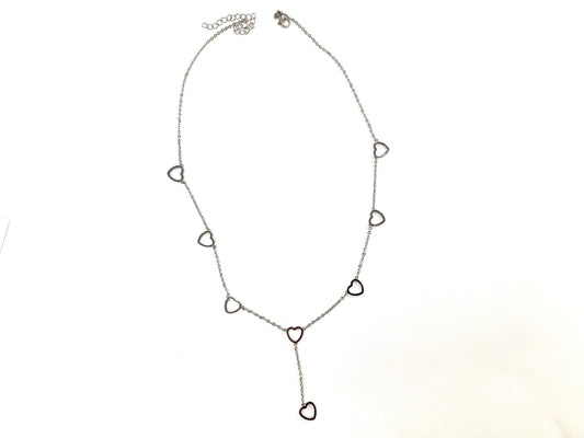 Collier Amour - Rouge Inox