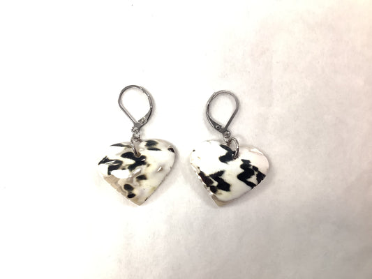 Boucles d'oreilles coquillage RA32 - Rouge Aventure