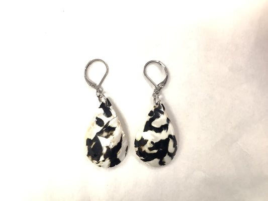 Boucles d'oreilles coquillage RA34 - Rouge Aventure