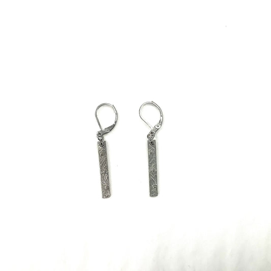 Boucles d'oreille Gravée longue - Créart