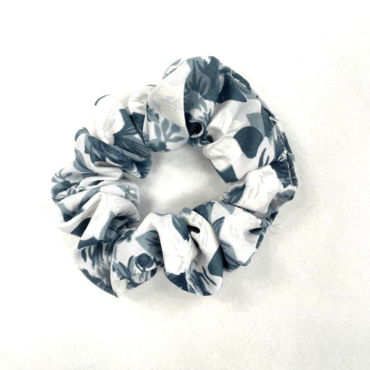 Chouchou Gris Fleurs Bleu Blanc - Rouge Canapé