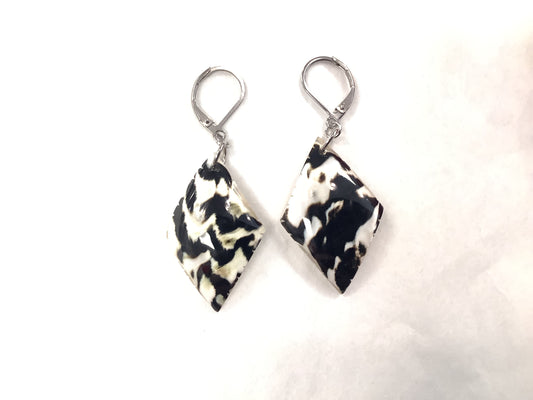 Boucles d'oreilles coquillage RA33 - Rouge Aventure