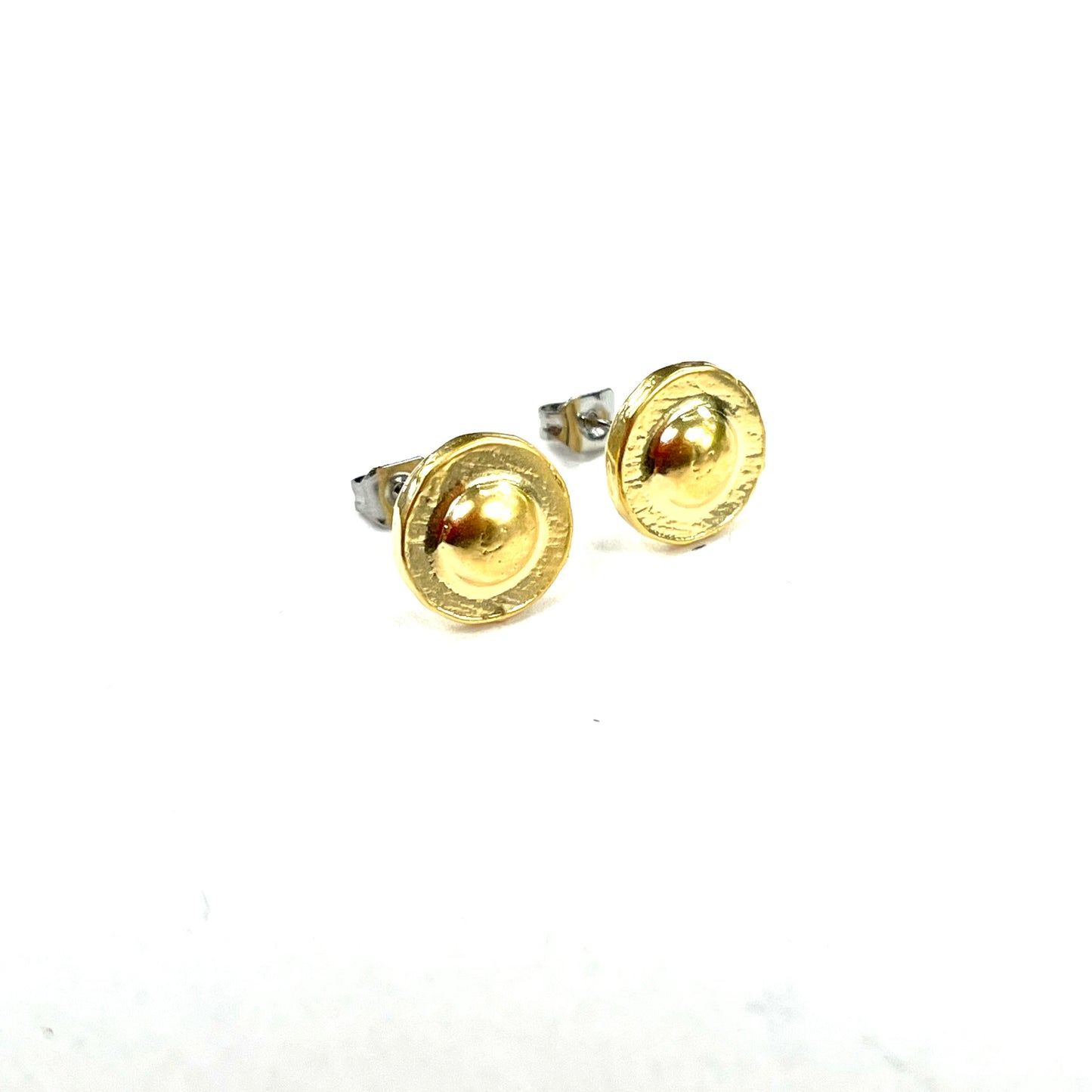 Saturn 10mm Earrings - Red Jewelry