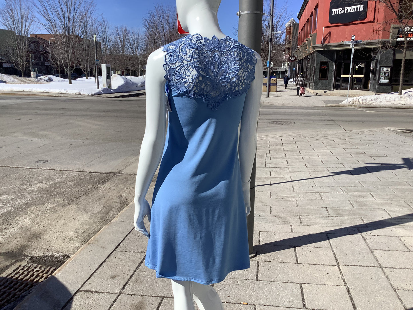 Gwen Dress 8486 - Sky Blue - Arianne