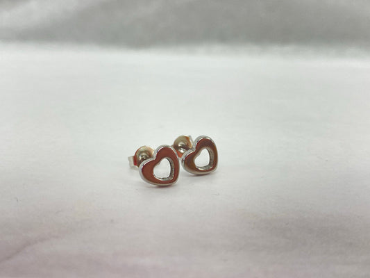 BO Petit Coeur Inox - Rouge Inox