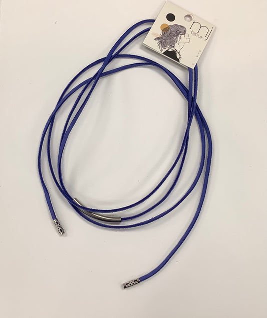 Collier chocker long ovale mozaïc - MJ Bijoux