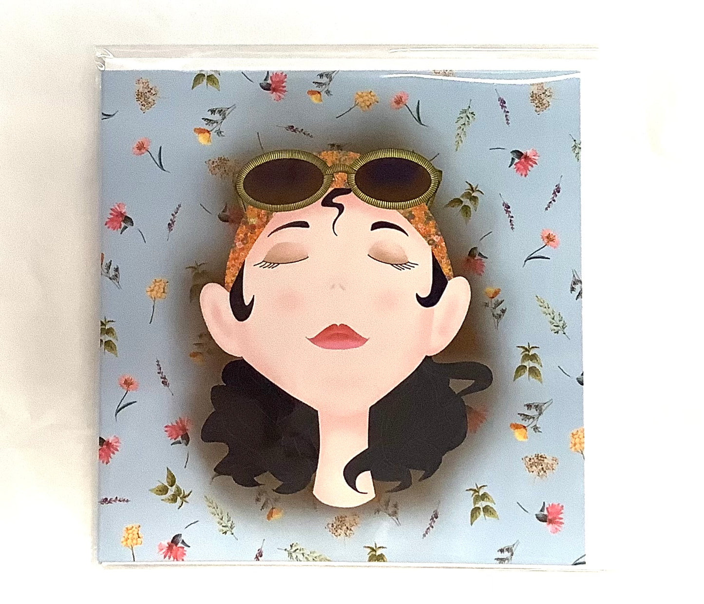 Carte Poisson - Créations Anne Langlois