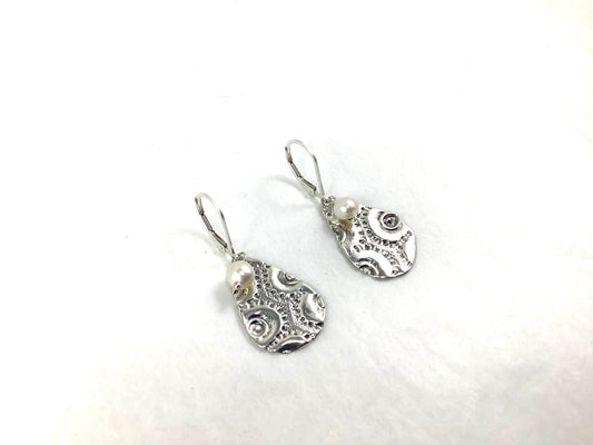 Boucles d'oreilles - Gouttes perlé moyen - Marie-Ève Bordeleau