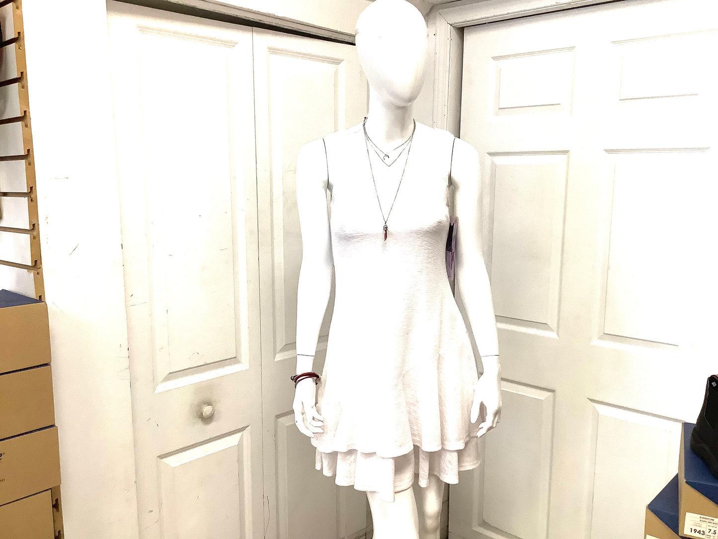 Robe Sahara - Blanc - Yul Voy  - Luc Fontaine