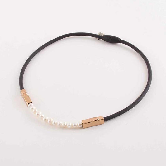 Collier Gemma Perle & Or - Anne-Marie Chagnon