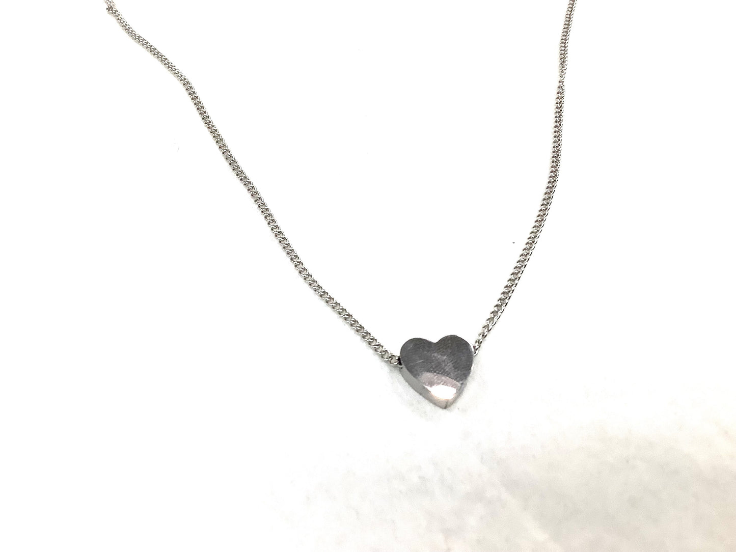 Collier Amoureux Argent - Rouge Inox