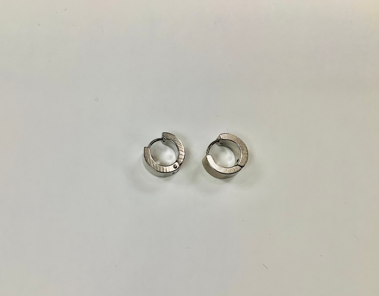 Silver Rings - Red Stainless Steel