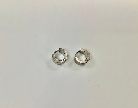 Silver Rings - Red Stainless Steel