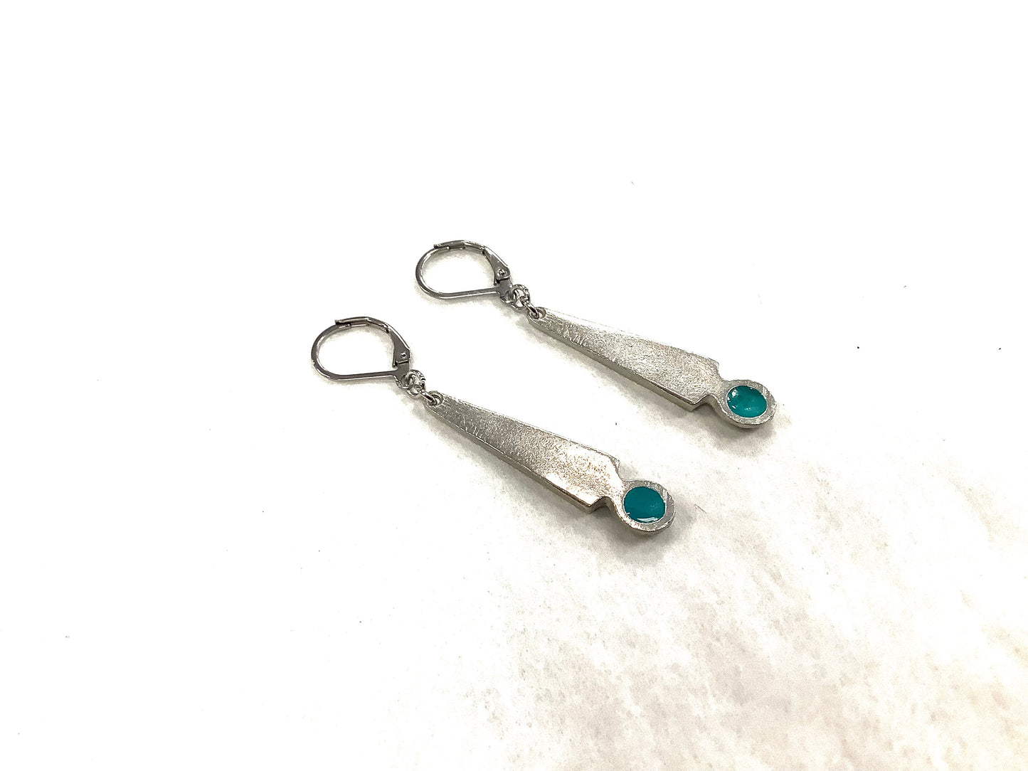 Suspendues à l'oreille Exclamation Naturel - Rouge Bijoux