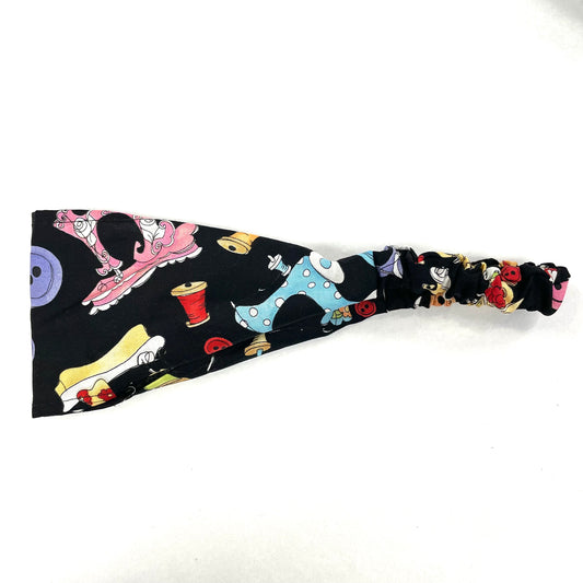 Bandeau Noir Couture - Rouge Canapé