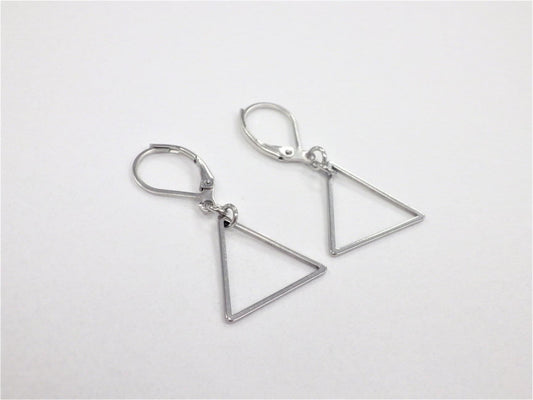 BO Triangle Suspendue - Rouge Inox