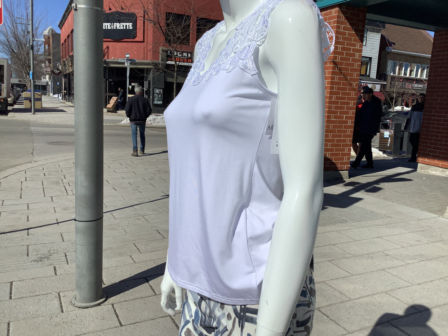 Camisole Teri 5501 - blanc - Arianne