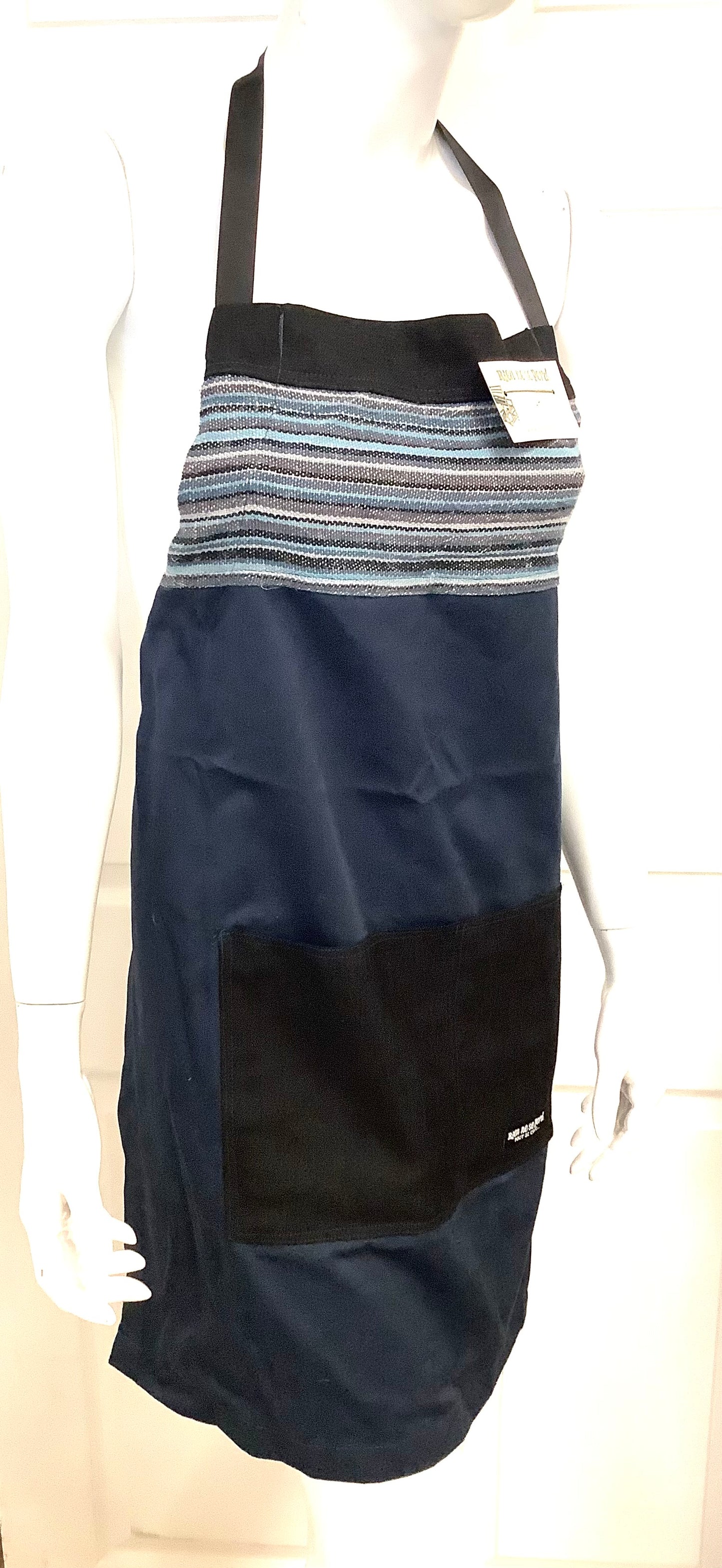 Tablier Cuistot - Bleu - Rien ne se perd