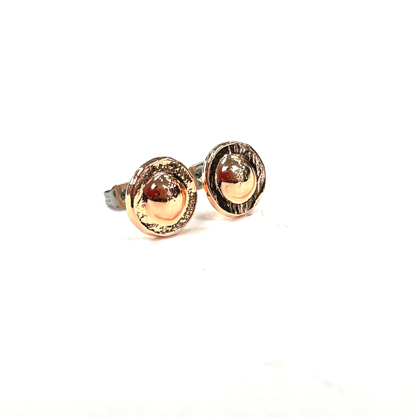 Saturn 10mm Earrings - Red Jewelry