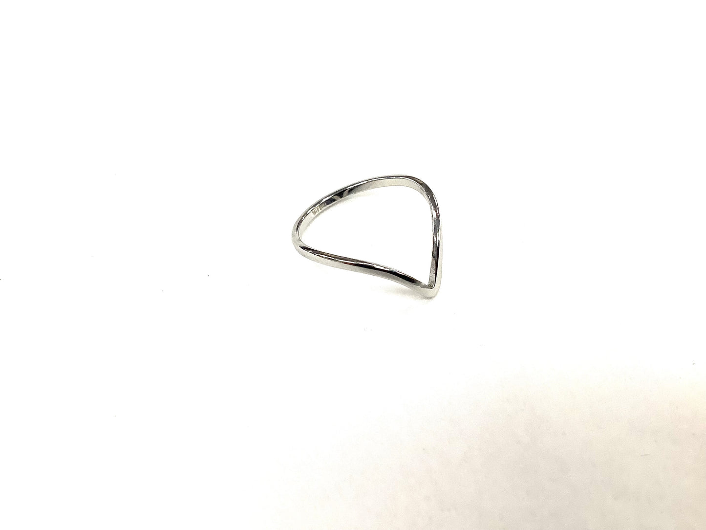 Bague Élégante - Argent - Rouge Inox