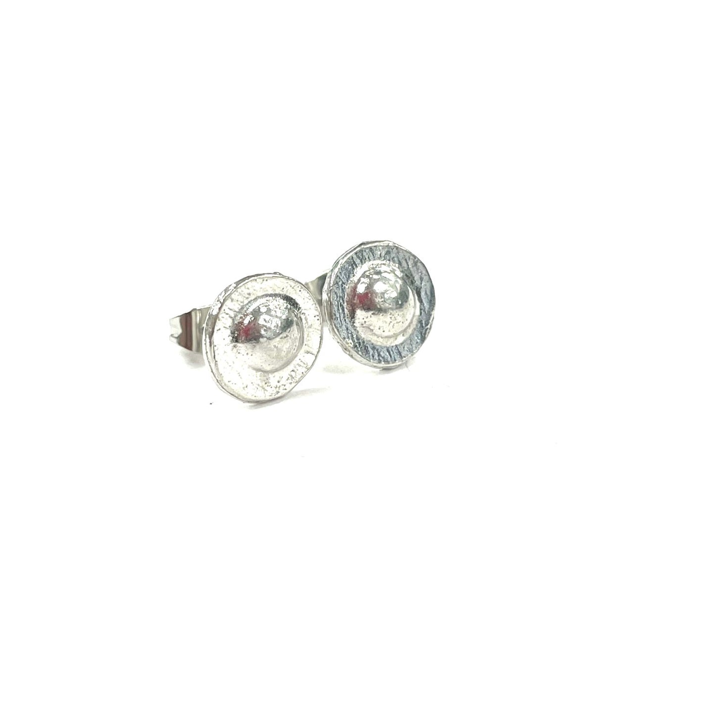 Saturn 10mm Earrings - Red Jewelry