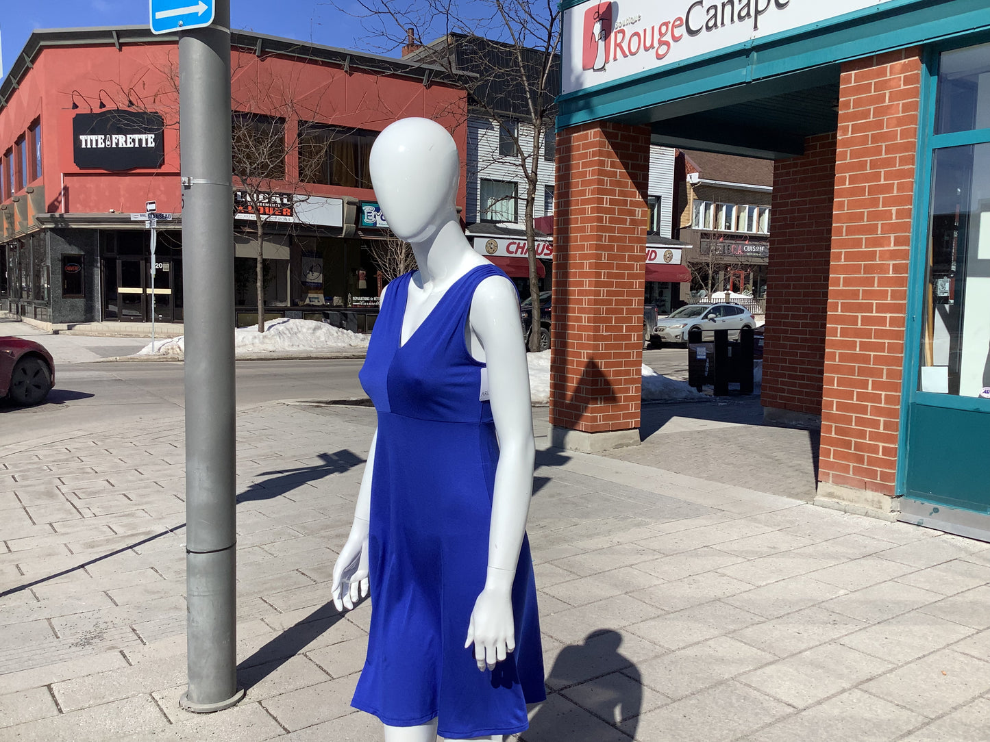 Robe Mary Lou - Bleu - Arianne