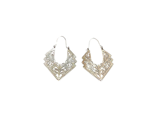 Boucles d'oreilles Bali Argent - Création Fish