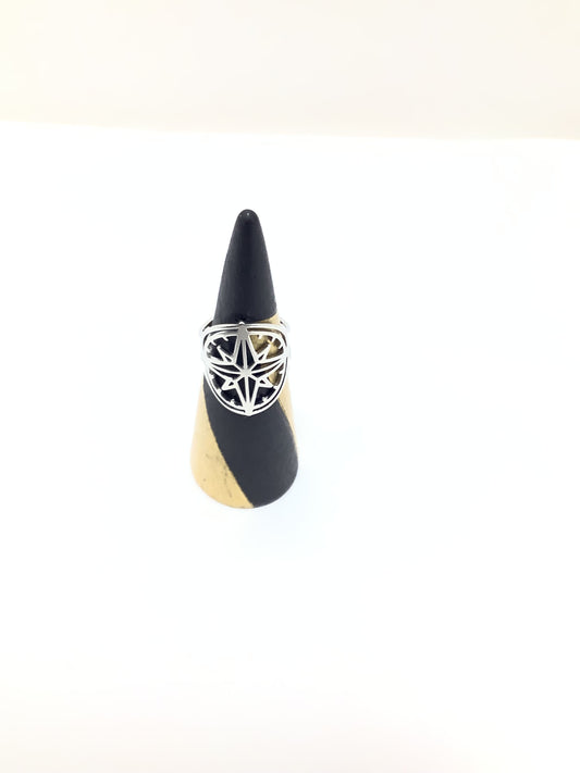 Bague - Rose des Vents - Argent - Création Fish