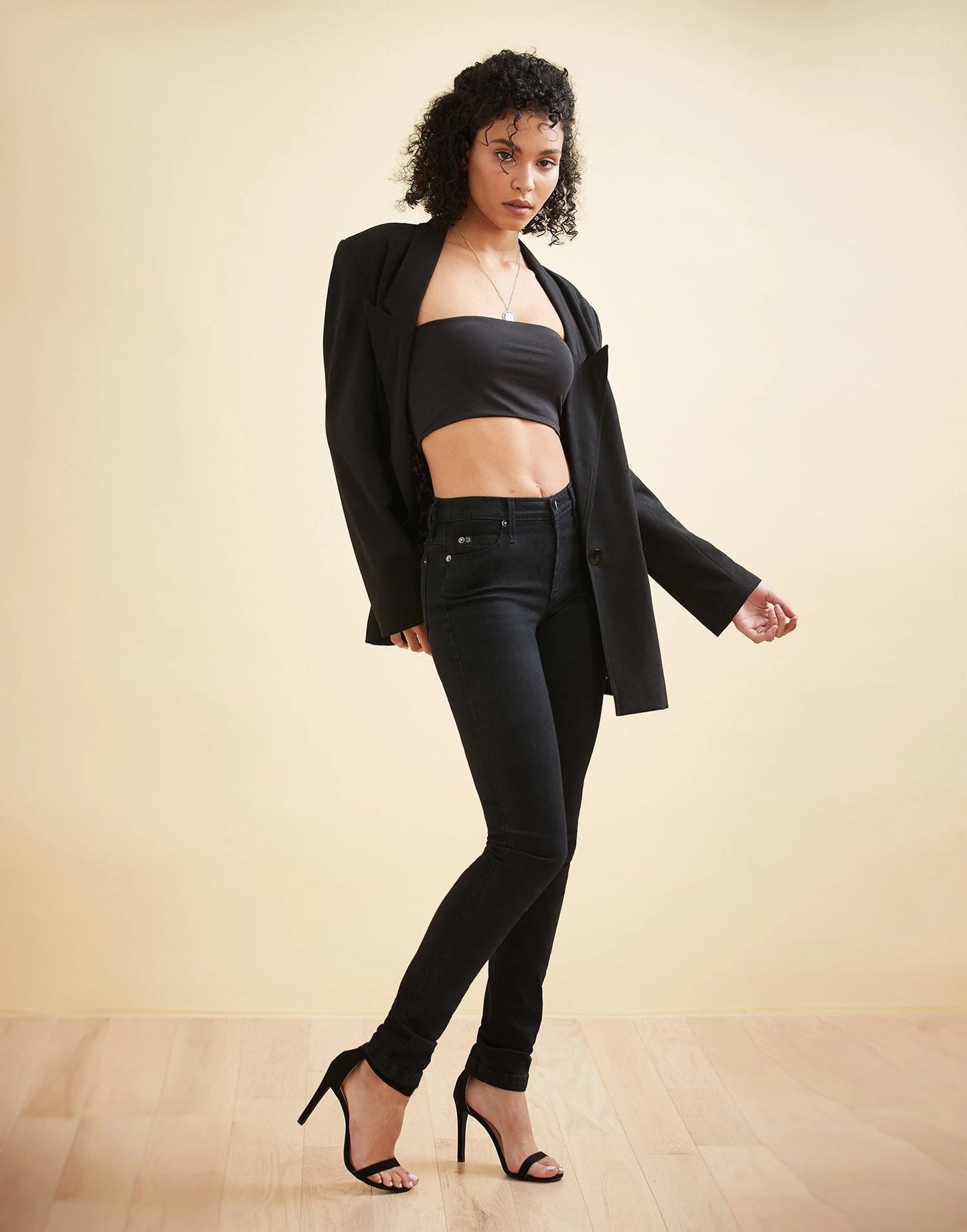 Rachel Overdye Black 1130 - Yoga Jeans 