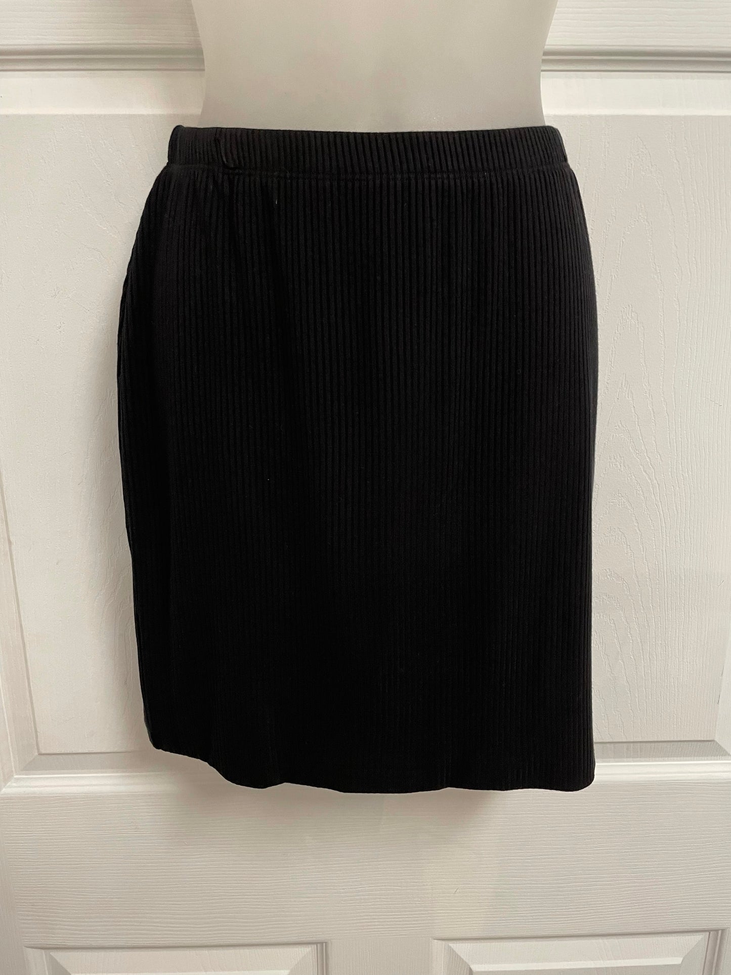 Black Mini Skirt - Luc Fontaine