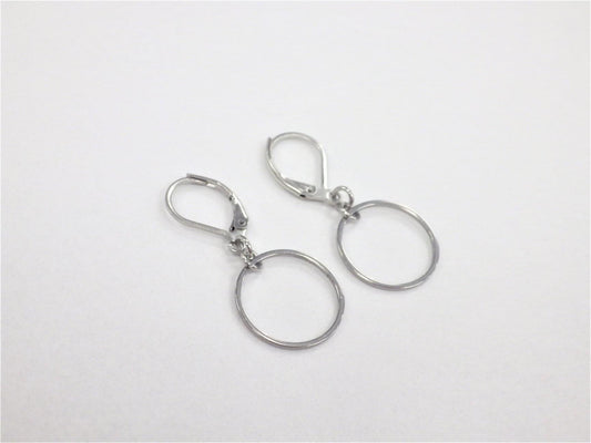 BO Cercle Suspendue - Rouge Inox